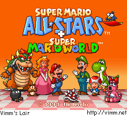 Super Mario All-Stars + Super Mario World
